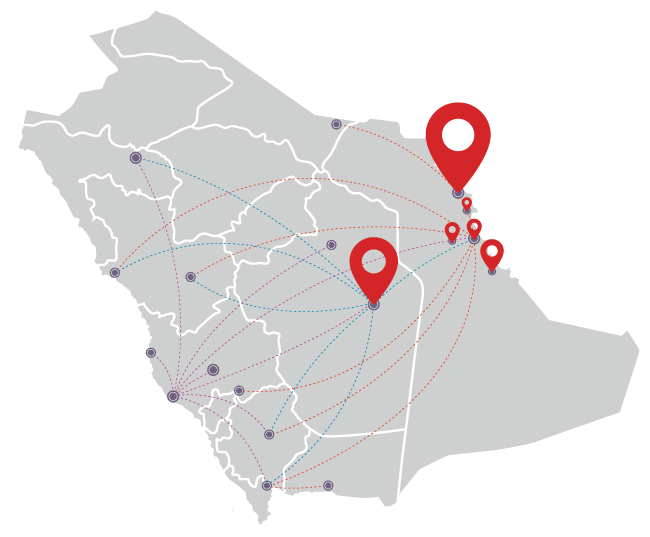 Service Centers Map