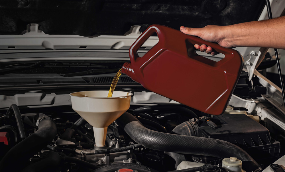How often should I change my engine oil?